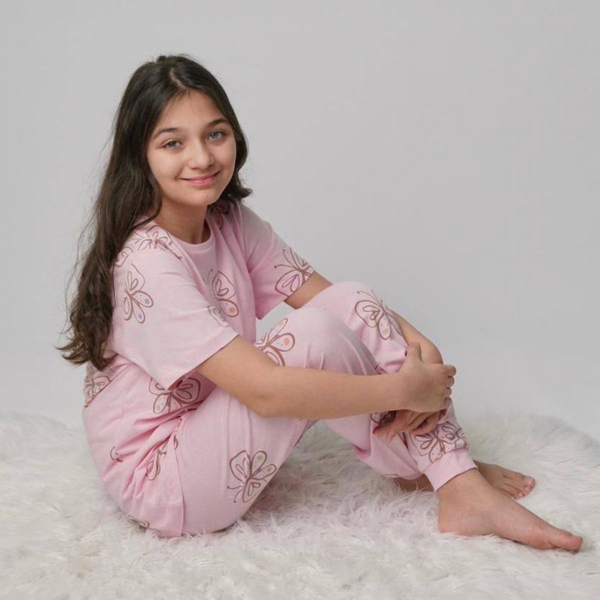 Beauty Butterfly Girls Pyjama Set