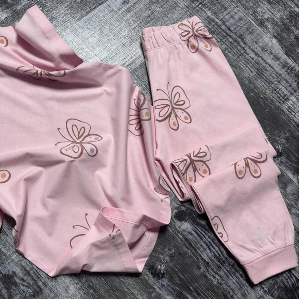 Beauty Butterfly Girls Pyjama Set